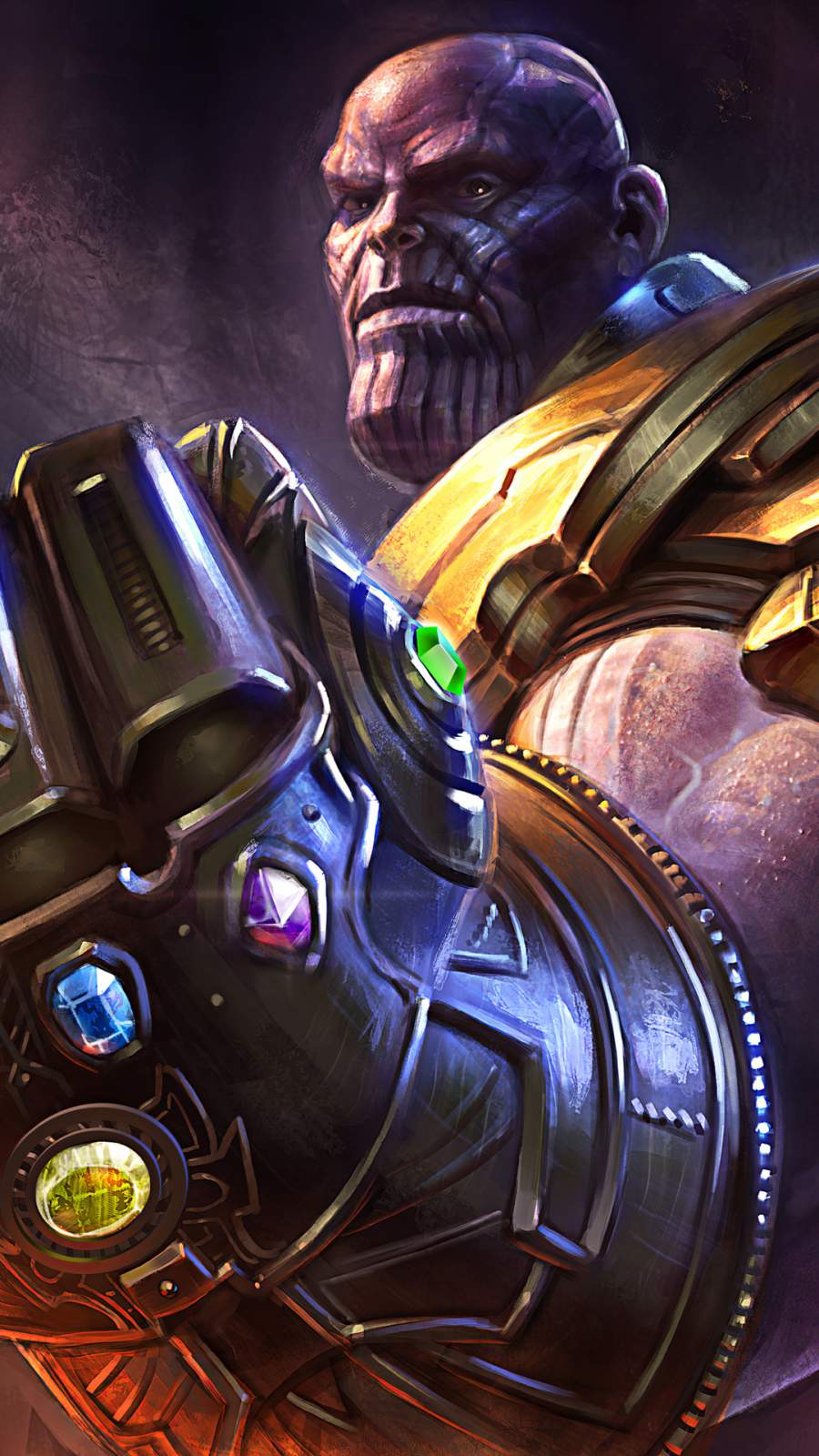900x1600 Thanos Artwork IPhone Wallpaper Wallpaper : iPhone Wallpaper