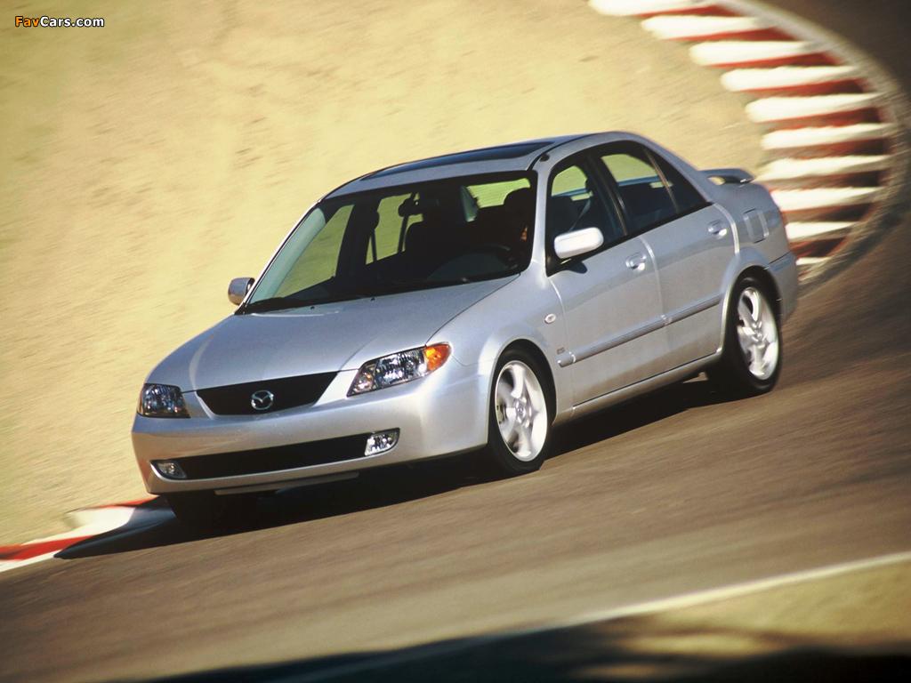 1024x768 Mazda Protege (BJ) 2000–03 wallpaper (1024x768)