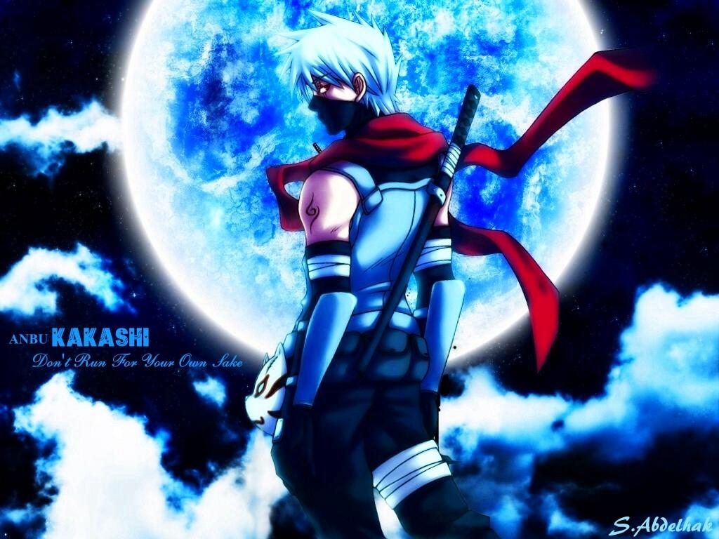 1024x768 Hatake Kakashi ANBU Wallpaper. (I don't own this)
