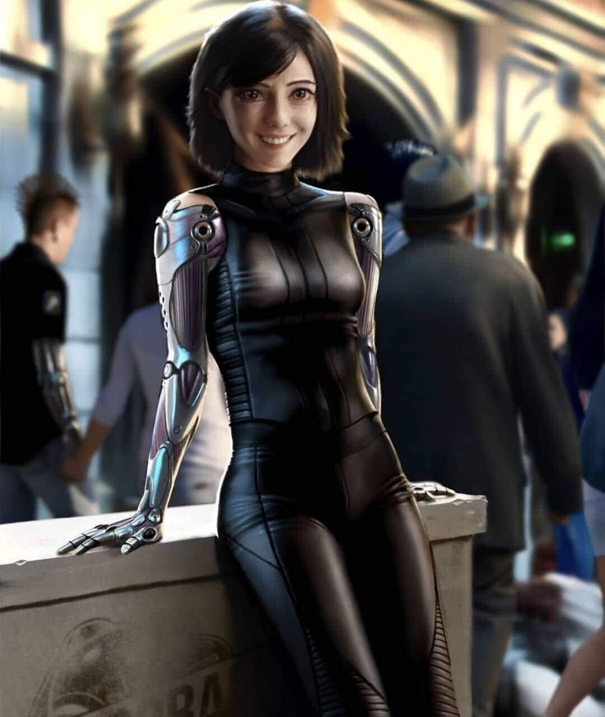 1242x1470 Alita Battle Angel Poster Wall Decor Wall Print Wallpaper Movie Home Decor Wall Accessories : Handmade Products