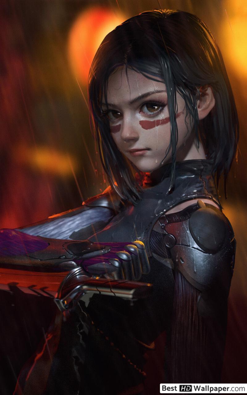 800x1280 Alita Battle Angel Poster