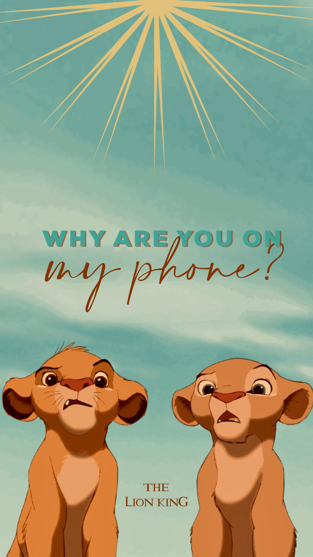 1080x1920 Lion King Wallpaper. Cartoon wallpaper iphone, Funny phone wallpaper, iPhone wallpaper girly