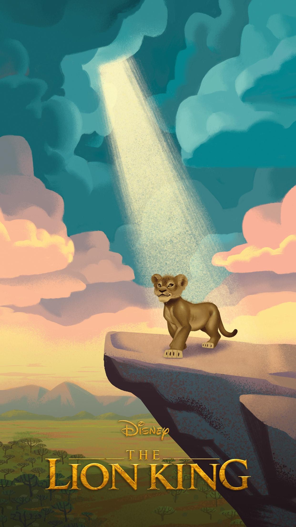 1242x2209 The Lion King Background