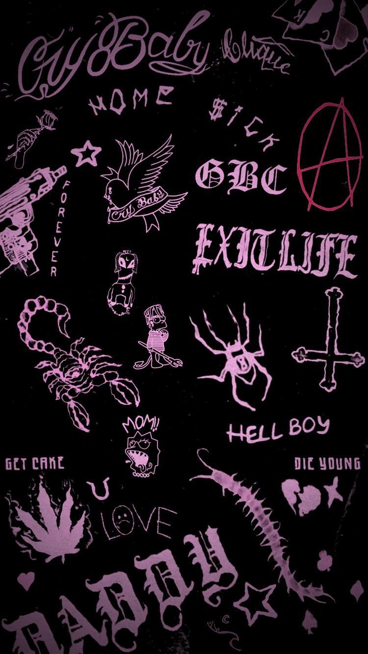 750x1334 Wallpaper i made, have other color variations & desktop version if any1 wants