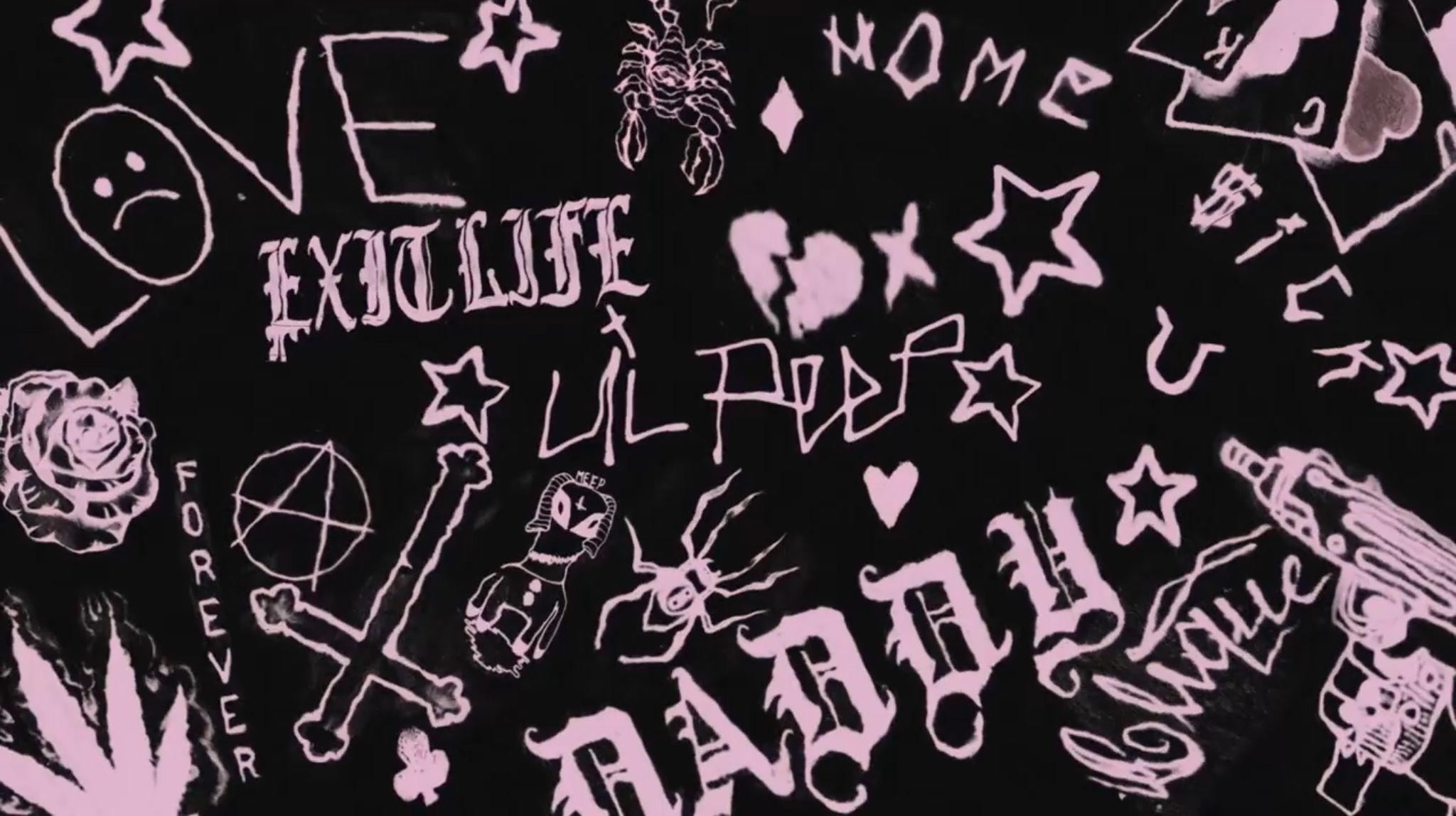 2048x1148 Lil Peep Wallpaper PC Free HD Wallpaper