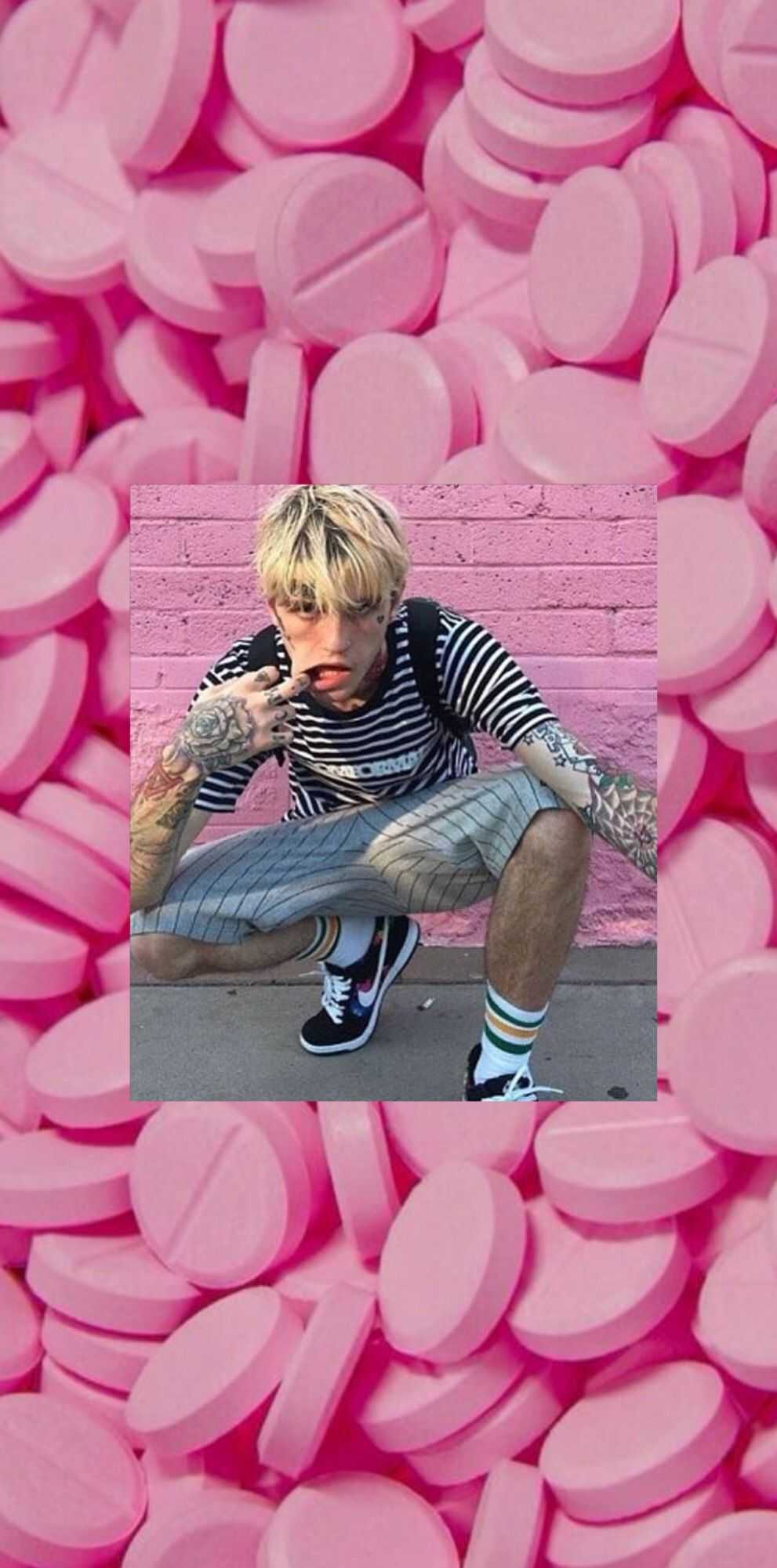 991x2001 Lil Peep Wallpaper