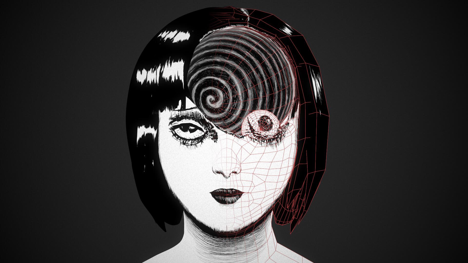 1920x1080 Uzumaki Ito Kurotani Animated, Sean Wade
