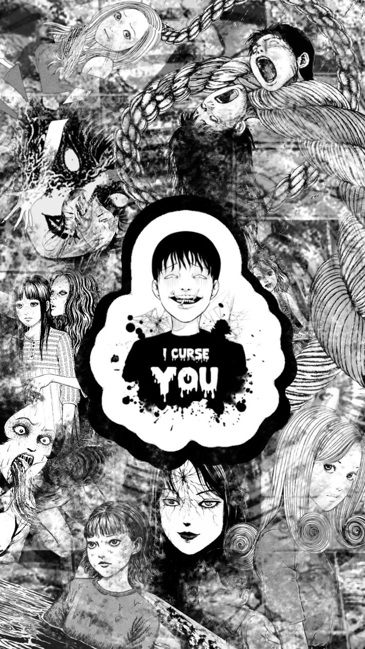 750x1334 Junji Ito Wallpaper