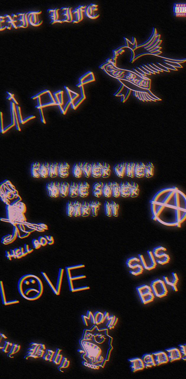 630x1280 Lil Peep Wallpaper wallpaper