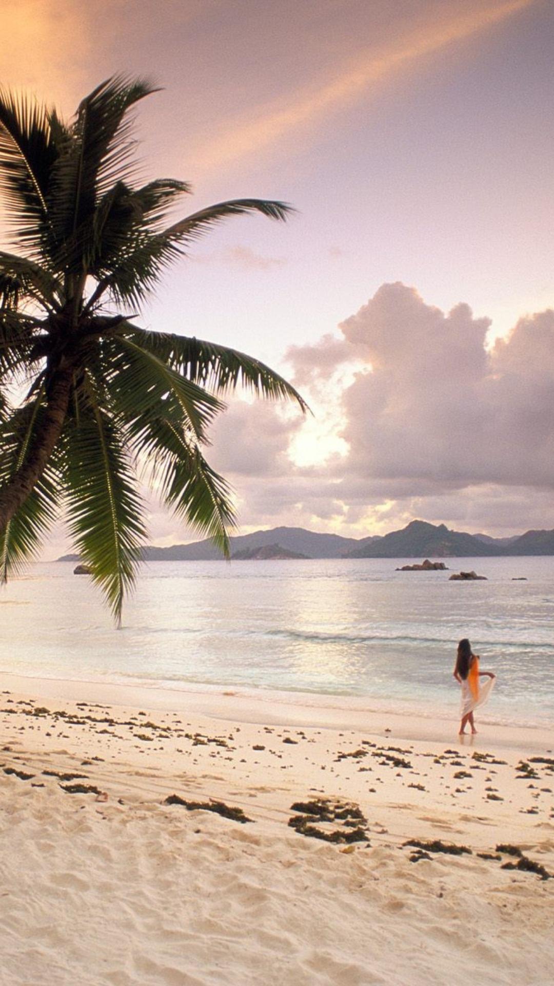 1080x1920 Seychelles Beach Wallpaper for Nokia Lumia 2520