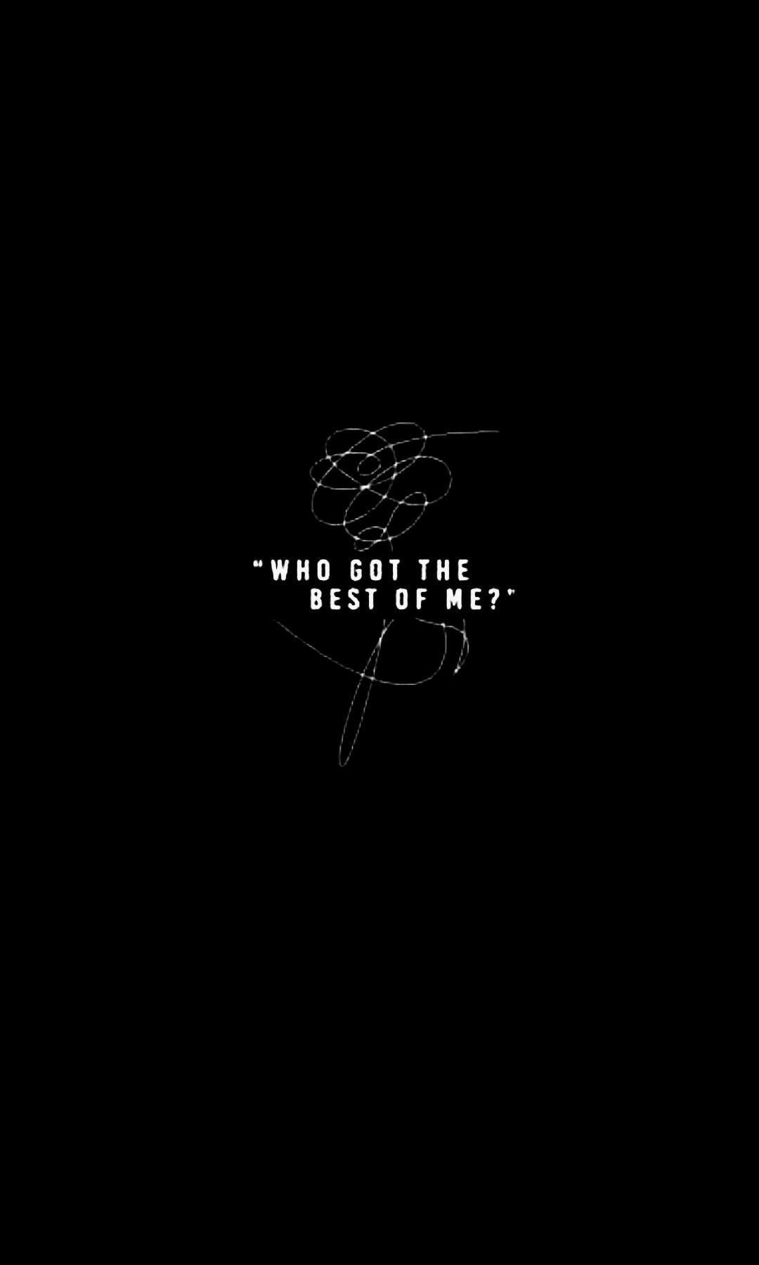 1080x1799 Wallpaper Tumblr Black Bts