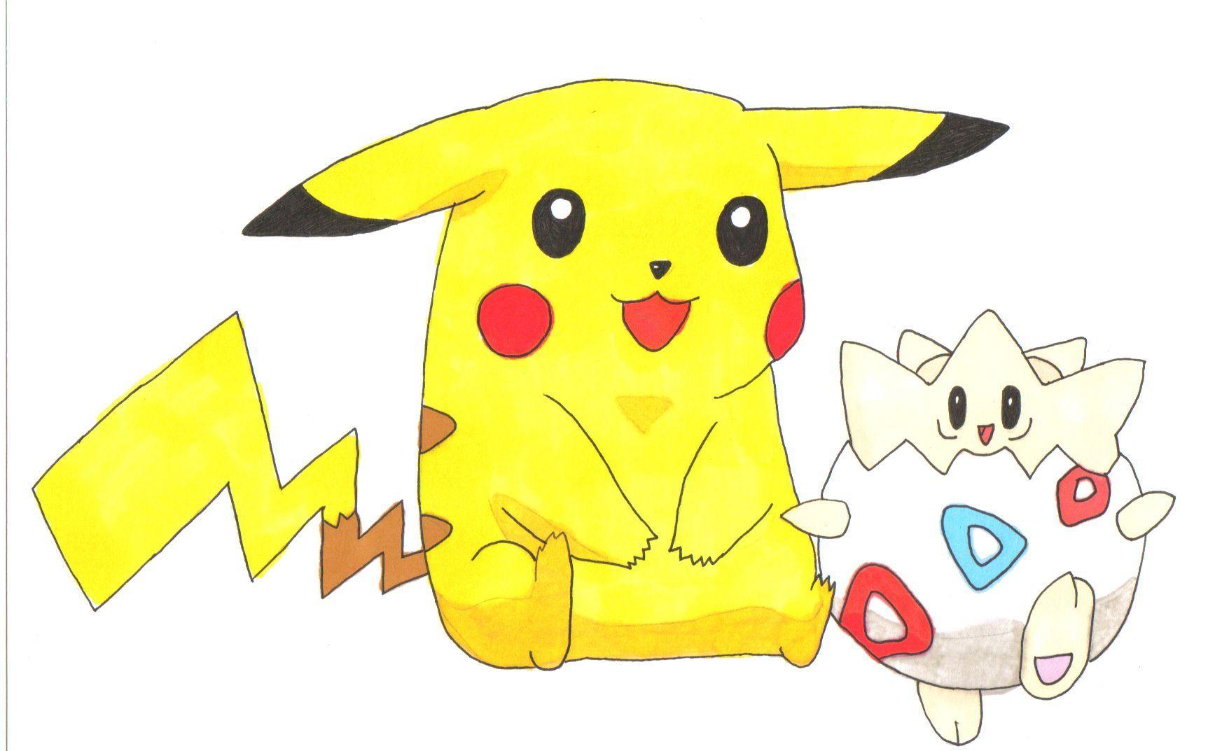 1725x1073 pikachu babysitting togepi