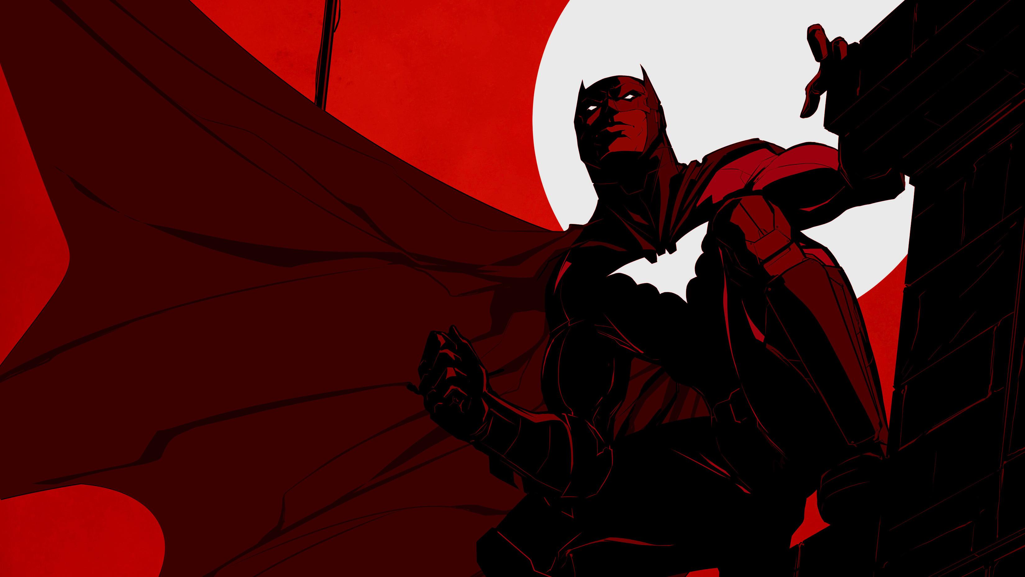 3300x1857 Batman Red Dark Theme, HD Superheroes, 4k Wallpaper, Image, Background, Photo and Picture