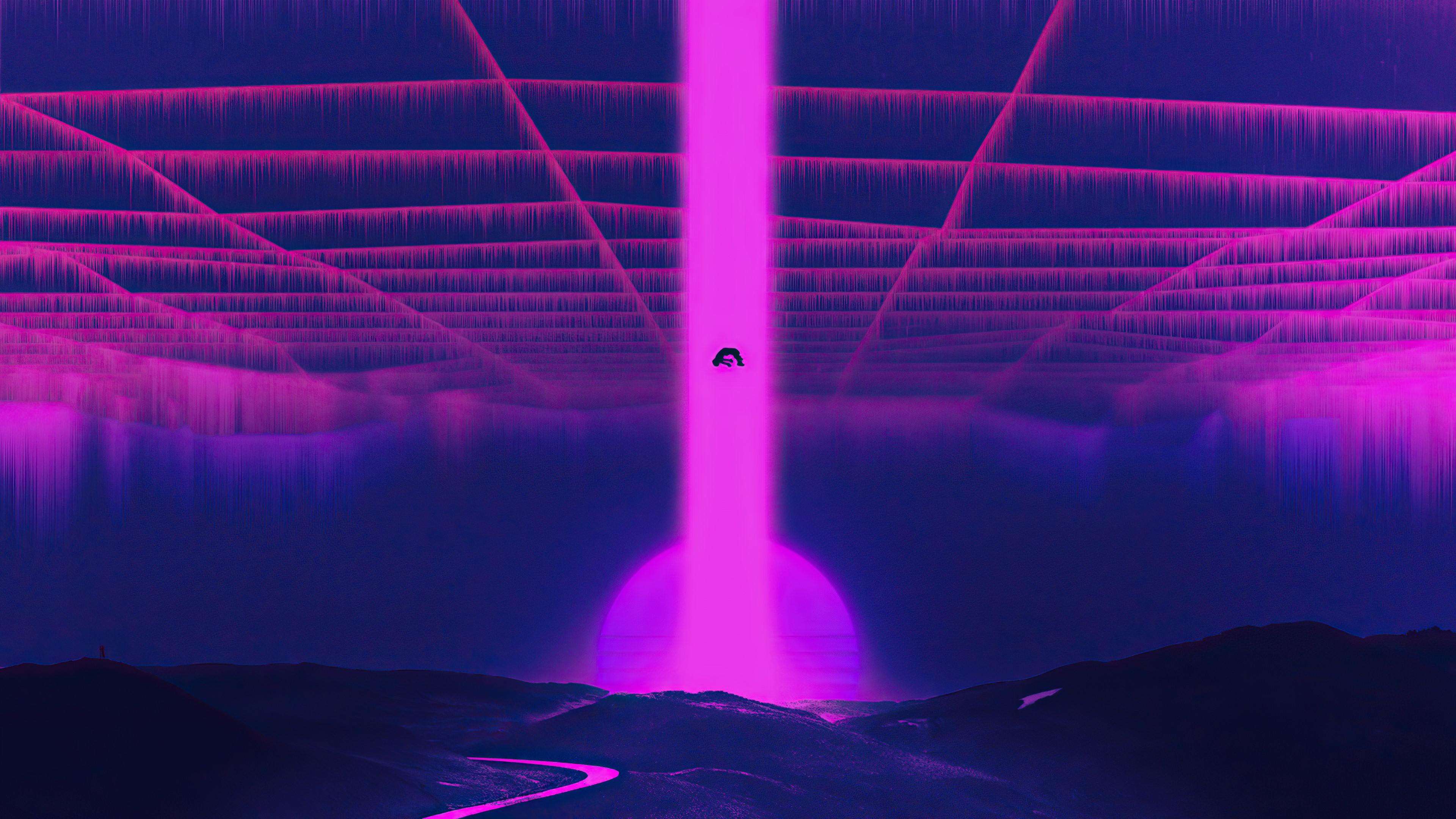3840x2160 Wallpaper / vaporwave, synthwave, artist, artwork, digital art, hd, 4k