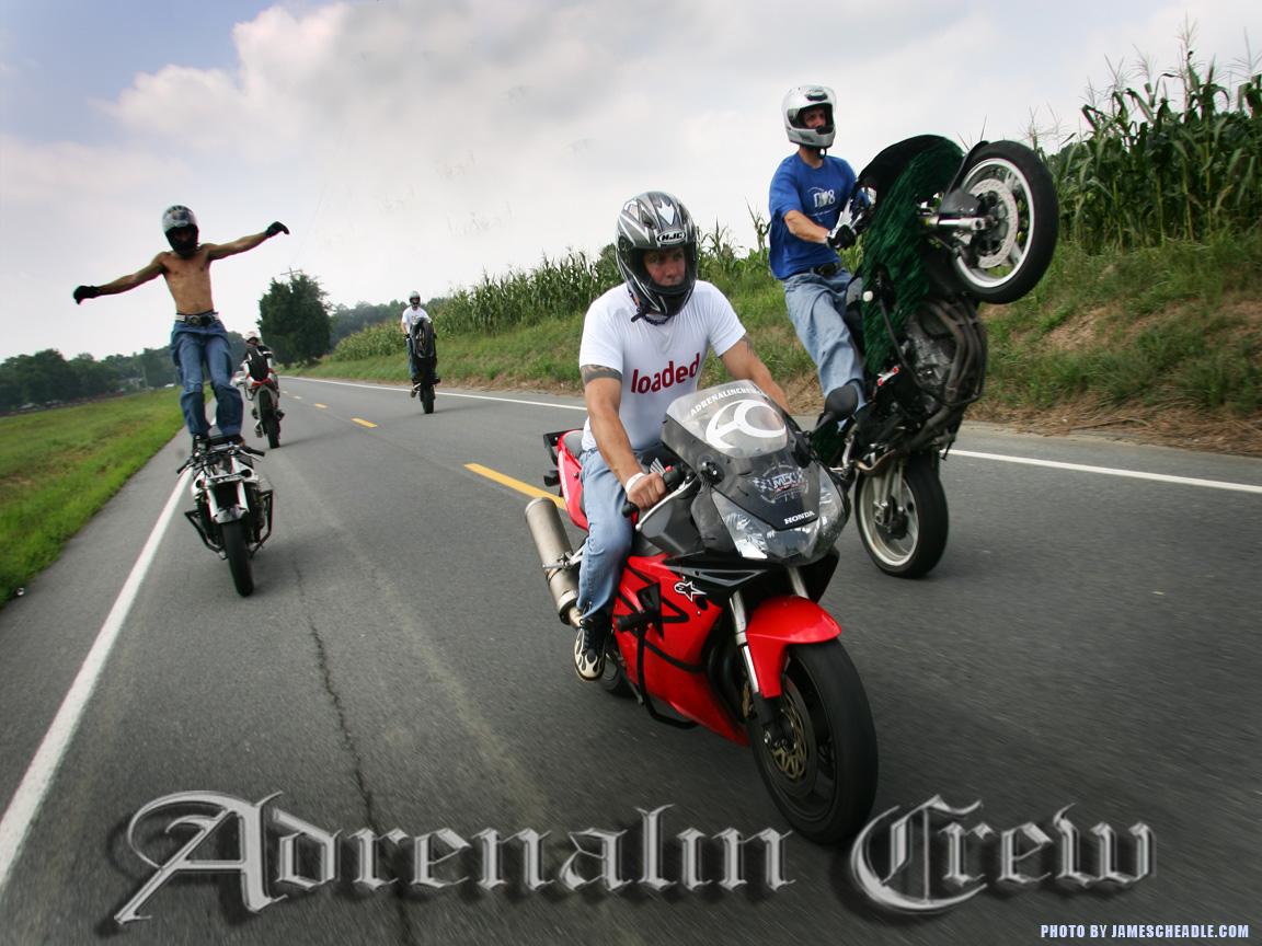 1152x864 Stunt Bike Wallpaper