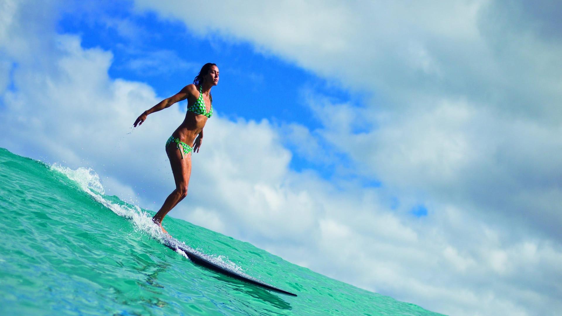 1920x1080 Surfer girl wallpaper HD Free Surfer girl background