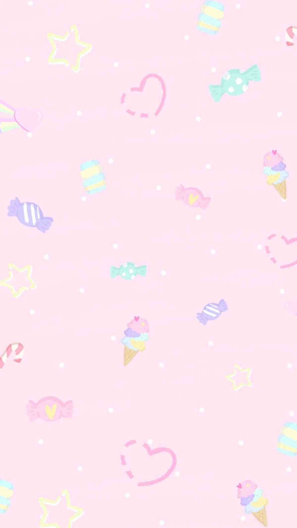 1200x2134 Cute Pastel Wallpaper