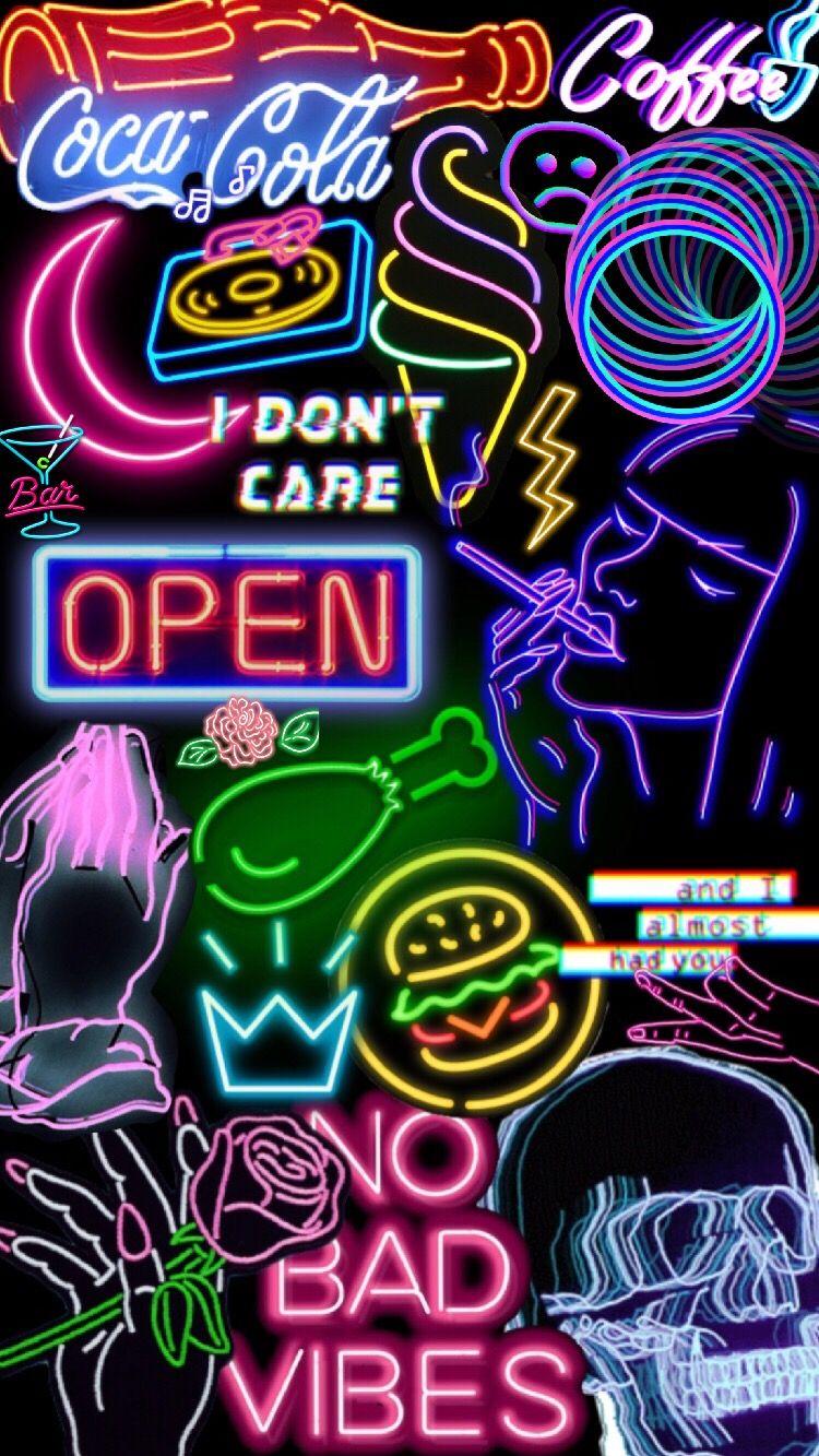 90s Neon Wallpapers - Top Free 90s Neon Backgrounds - WallpaperAccess