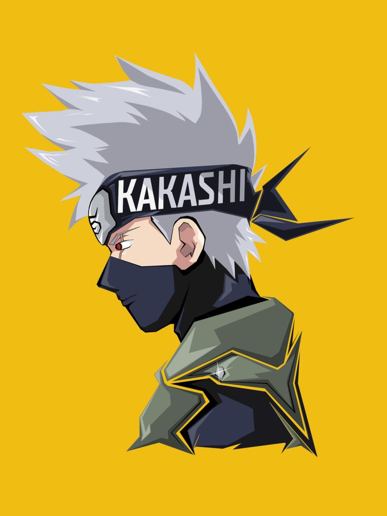 768x1024 Kakashi Hatake Minimal 4K 8K 768x1024 Resolution Wallpaper, HD Minimalist 4K Wallpaper, Image, Photo and Background