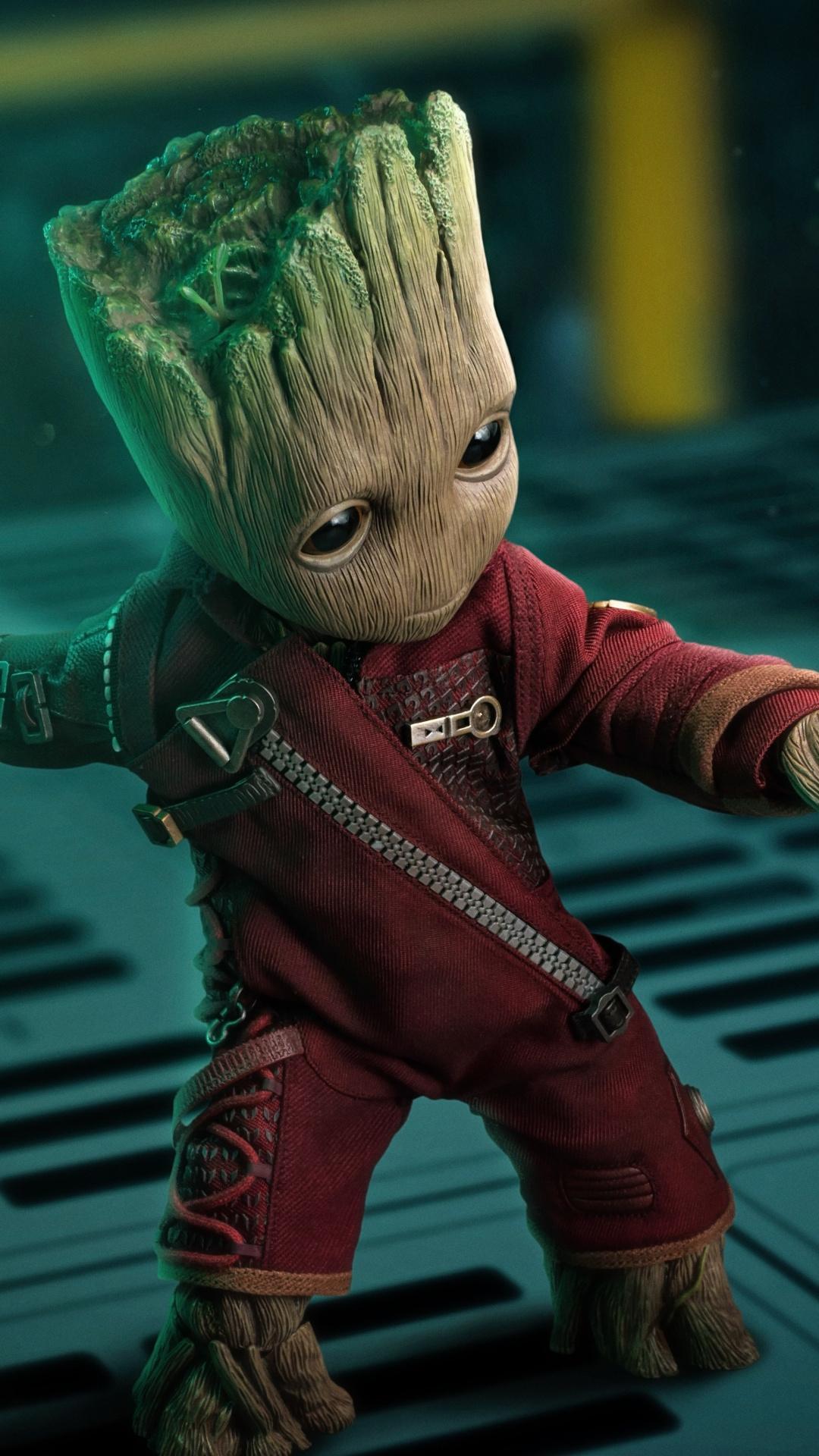 1080x1920 Download Baby groot, guardians of the galaxy, marvel, toy art wallpaper, 1080x Samsung Galaxy S S Note, Sony Xperia Z, Z Z Z HTC One, Lenovo Vibe, Google Pixel OnePlus