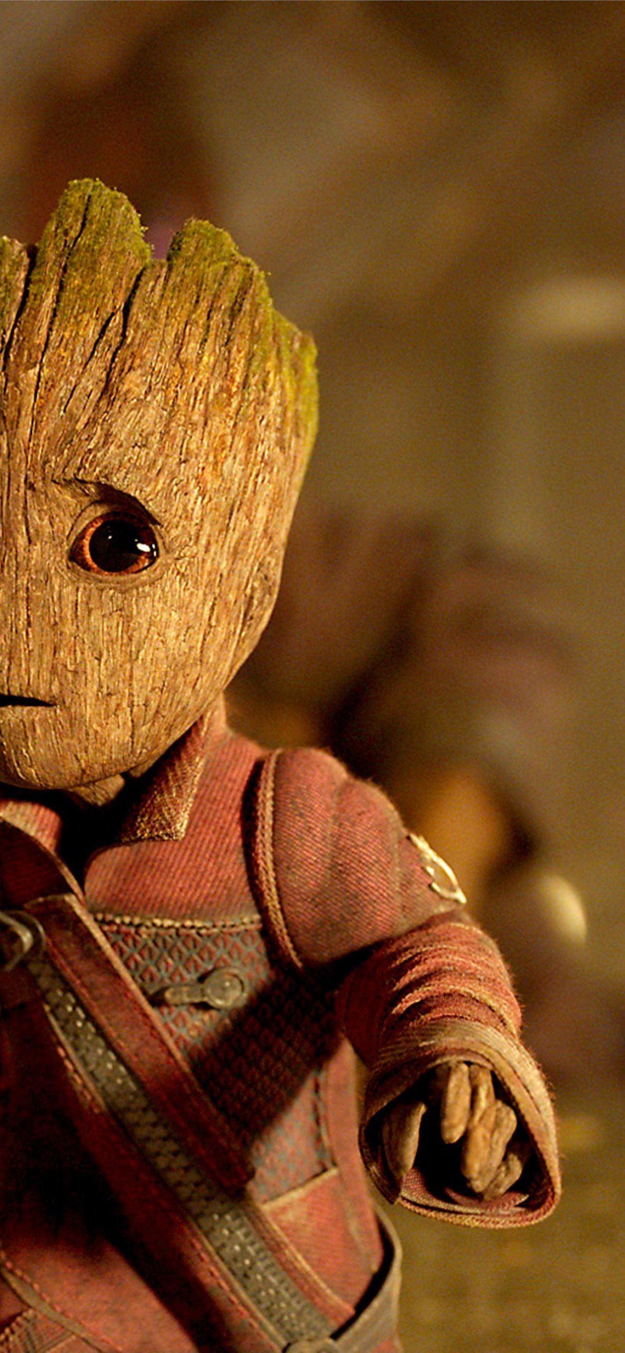 1284x2778 Baby Groot in Guardians Of The Galaxy Vol 2 Sony X. iPhone Wallpaper Free Download