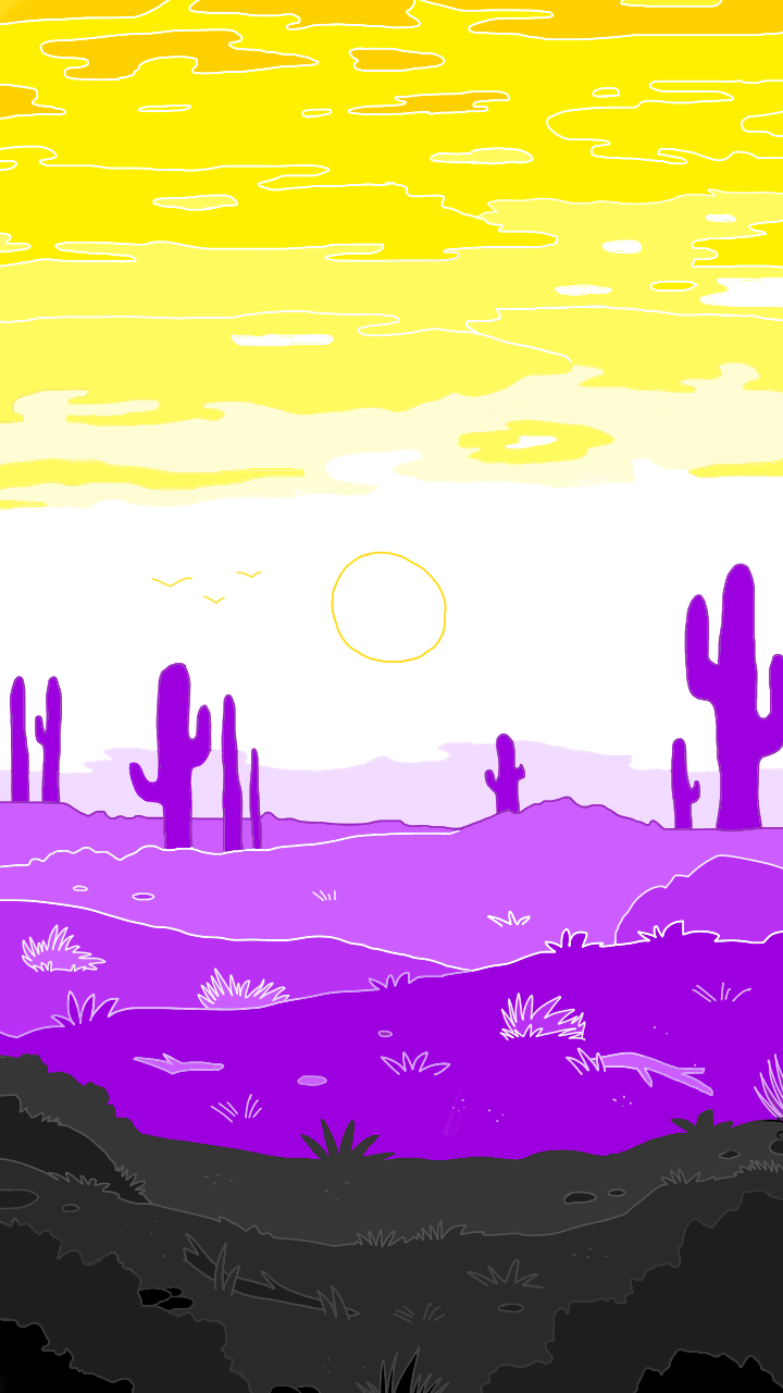 720x1280 Cute Non Binary Wallpaper