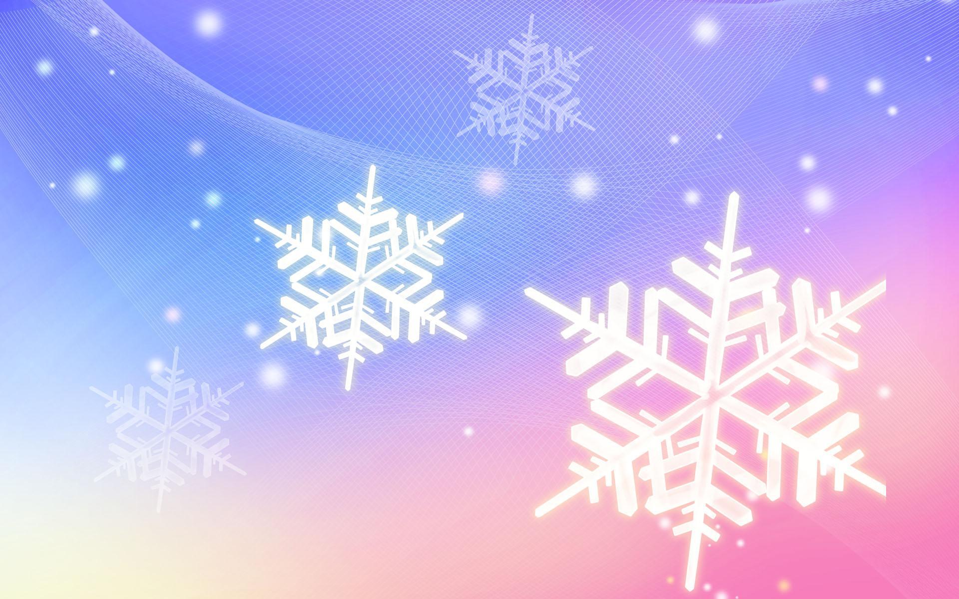 1920x1200 Amazing Snowflake Background