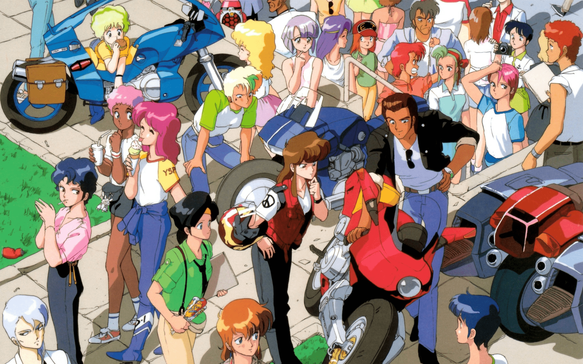 1920x1200 Wallpaper Bubblegum Crisis And Gall Force