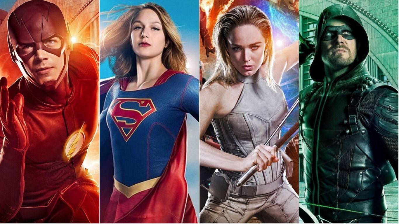 1366x768 Arrowverse Wallpaper