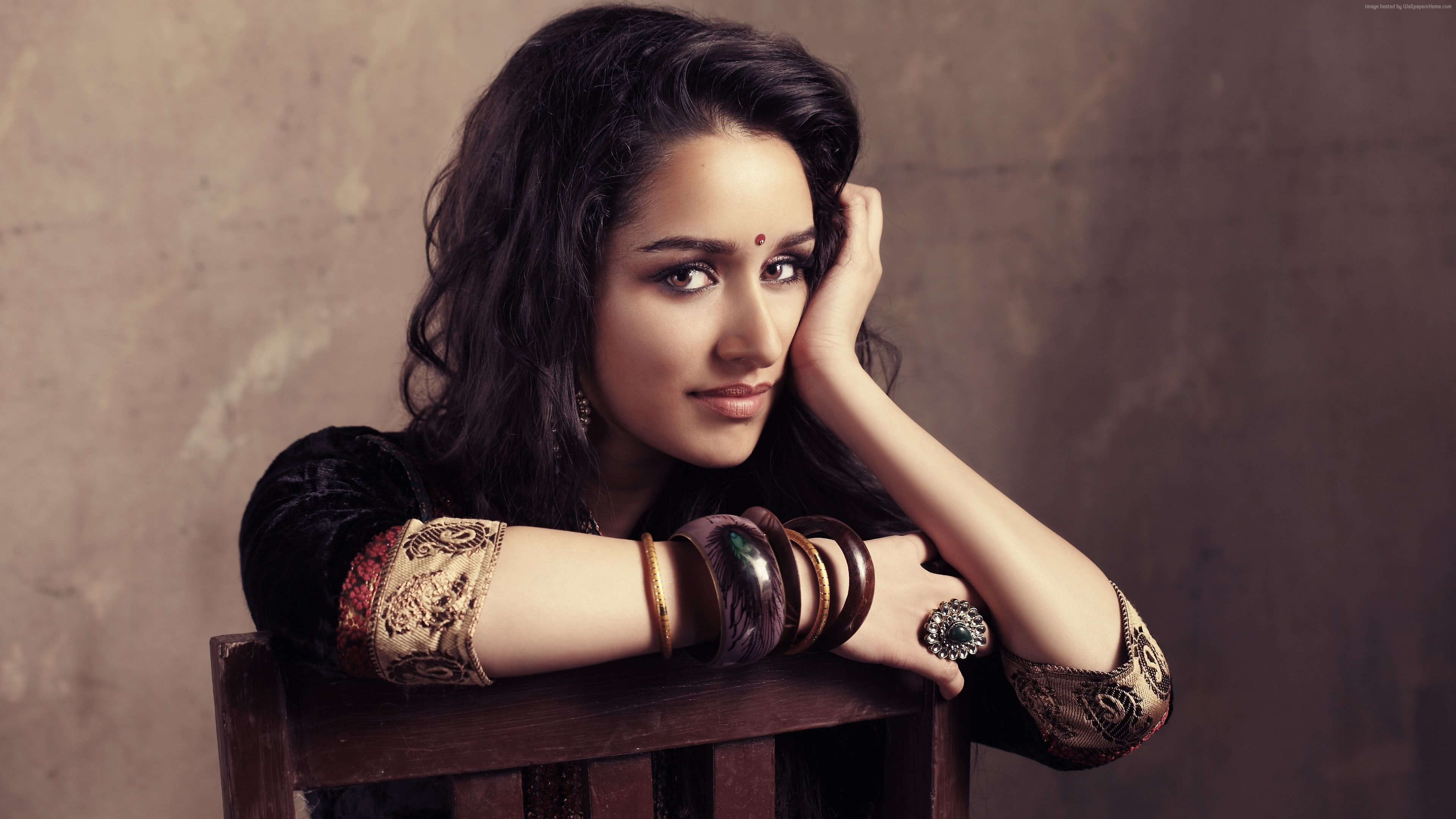 3840x2160 Shraddha Kapoor Portrait Uhd 4k Wallpaper Kapoor In Traditional