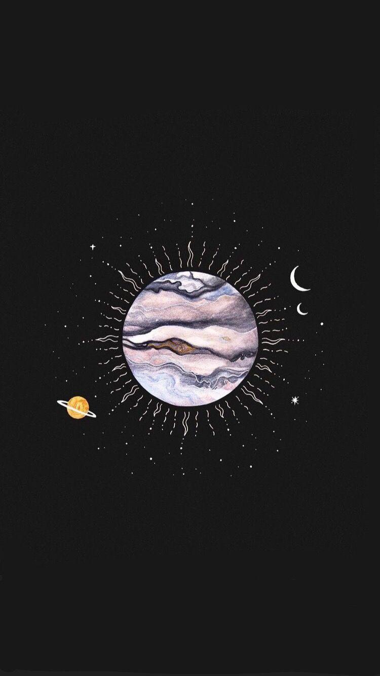750x1334 Moon & Stars ⭐️ ideas. moon, wallpaper background, stars and moon
