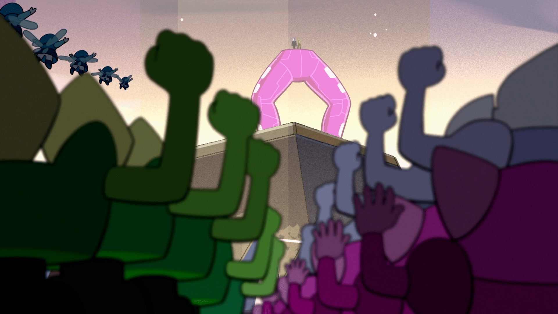 1920x1080 Blue Diamond Steven Universe Yellow Diamond Steven Universe Wallpaper:1920x1080