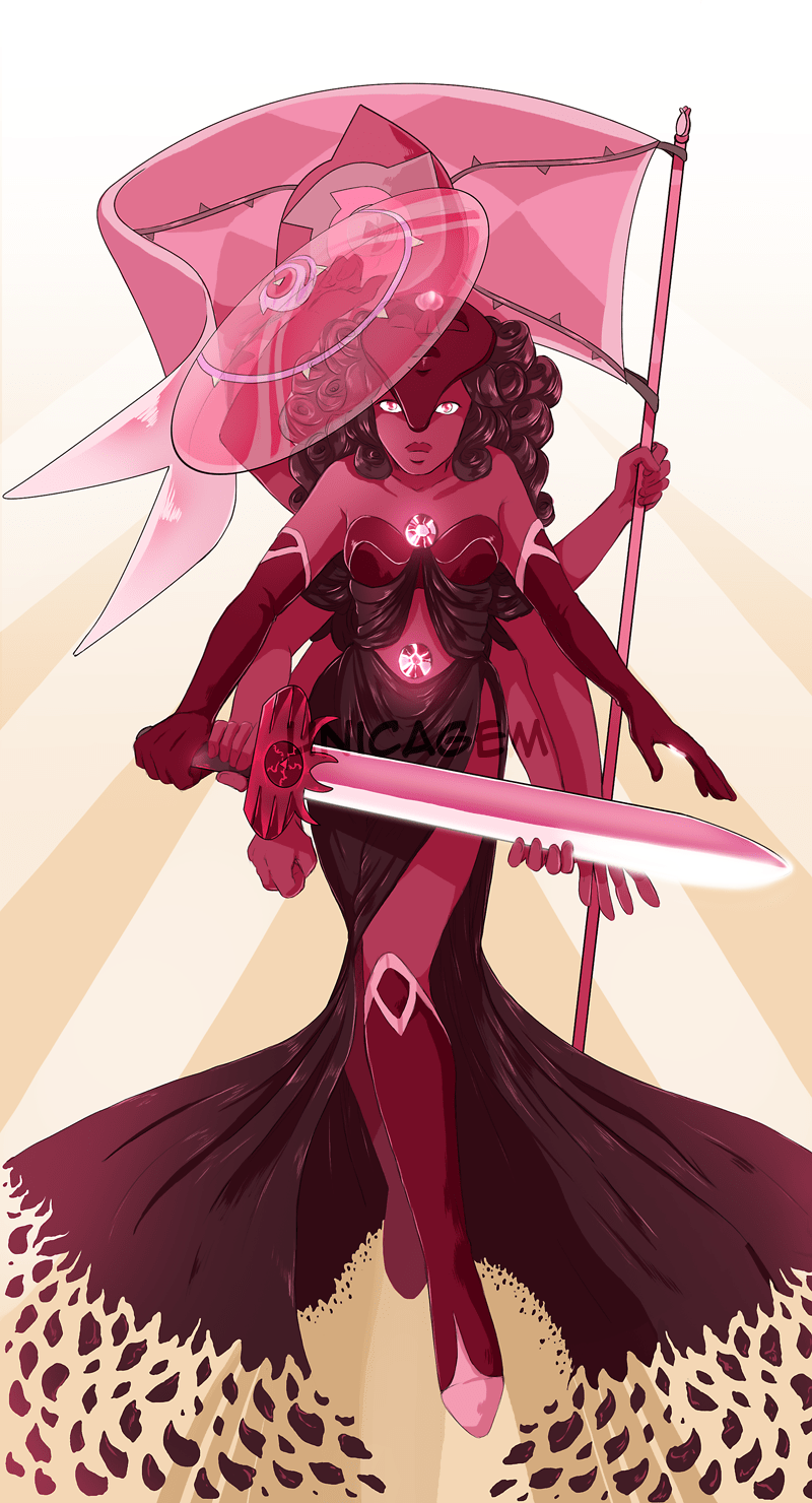800x1480 Roselite Temple Fusion Universe. Steven universe fusion, Steven universe, Steven universe gem