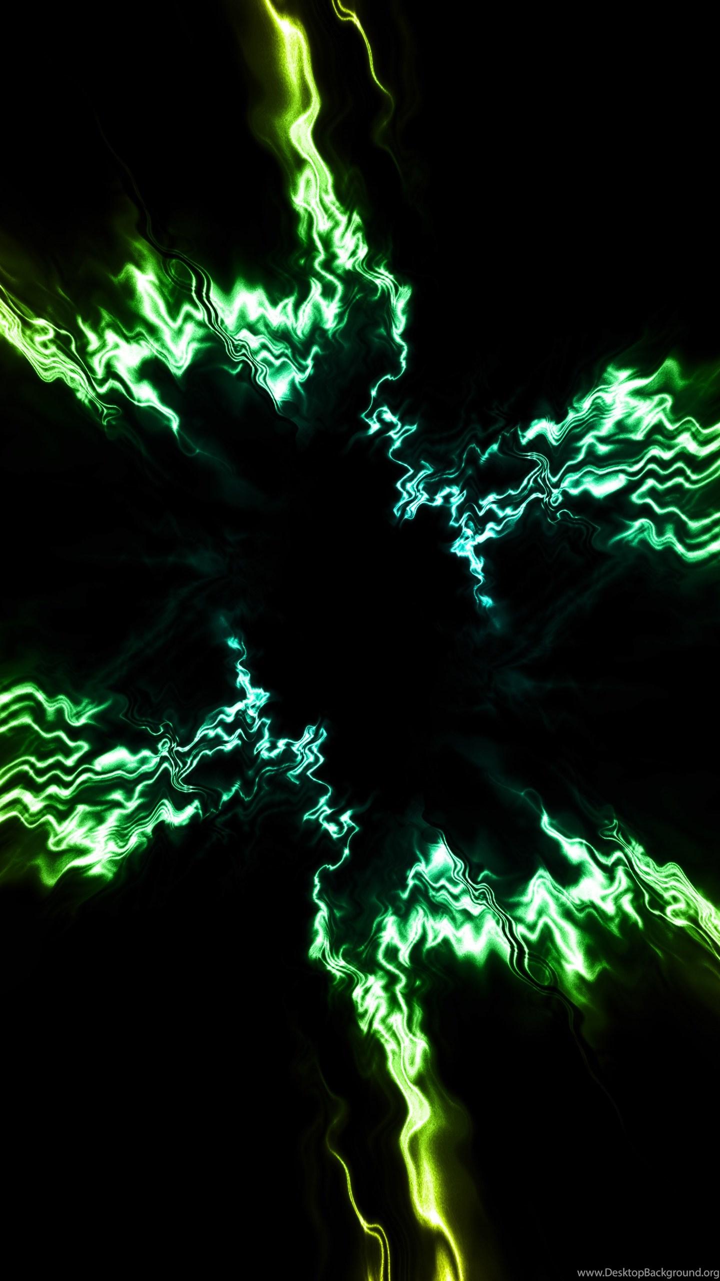 1440x2560 New Year 2012 Yellow Green Abstract Wallpaper Without Text 1031. Desktop Background