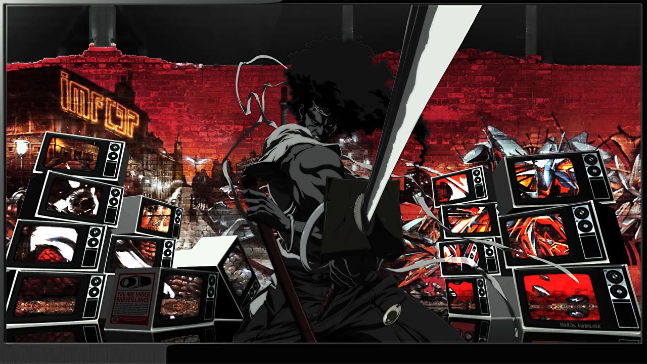 1280x720 Desktop Wallpaper Afro Samurai Anime