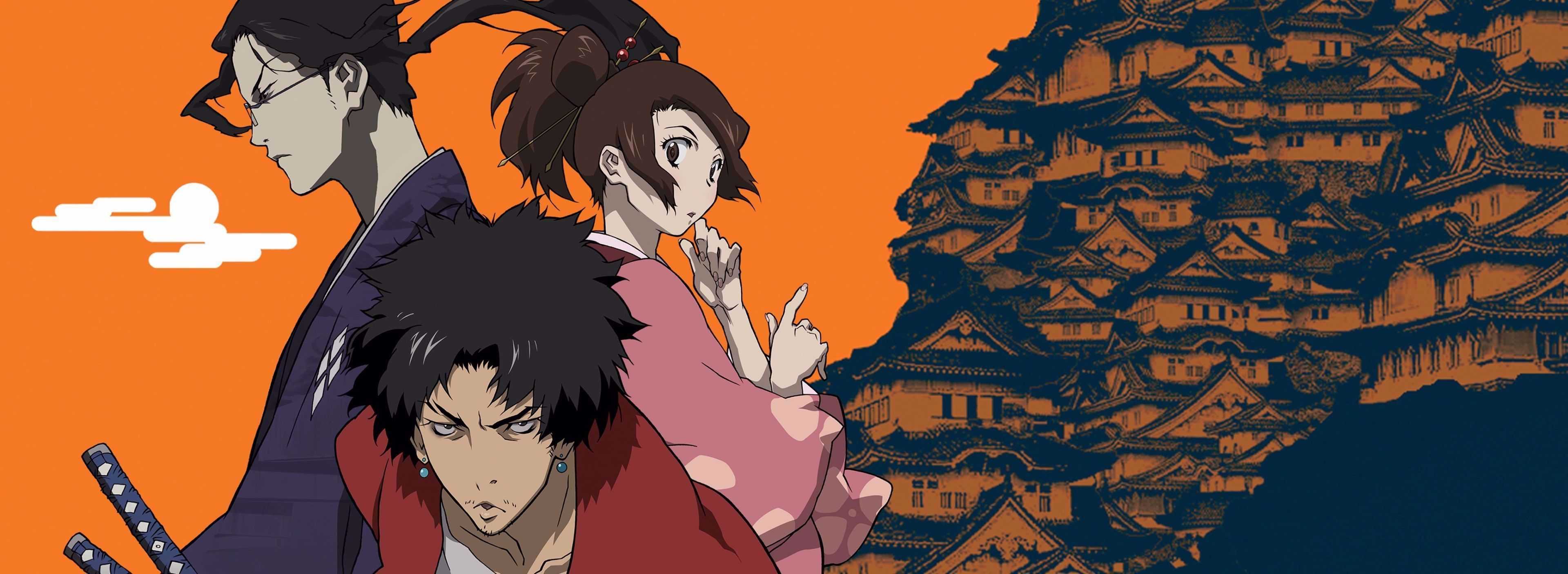 3840x1406 Samurai Champloo Wallpaper