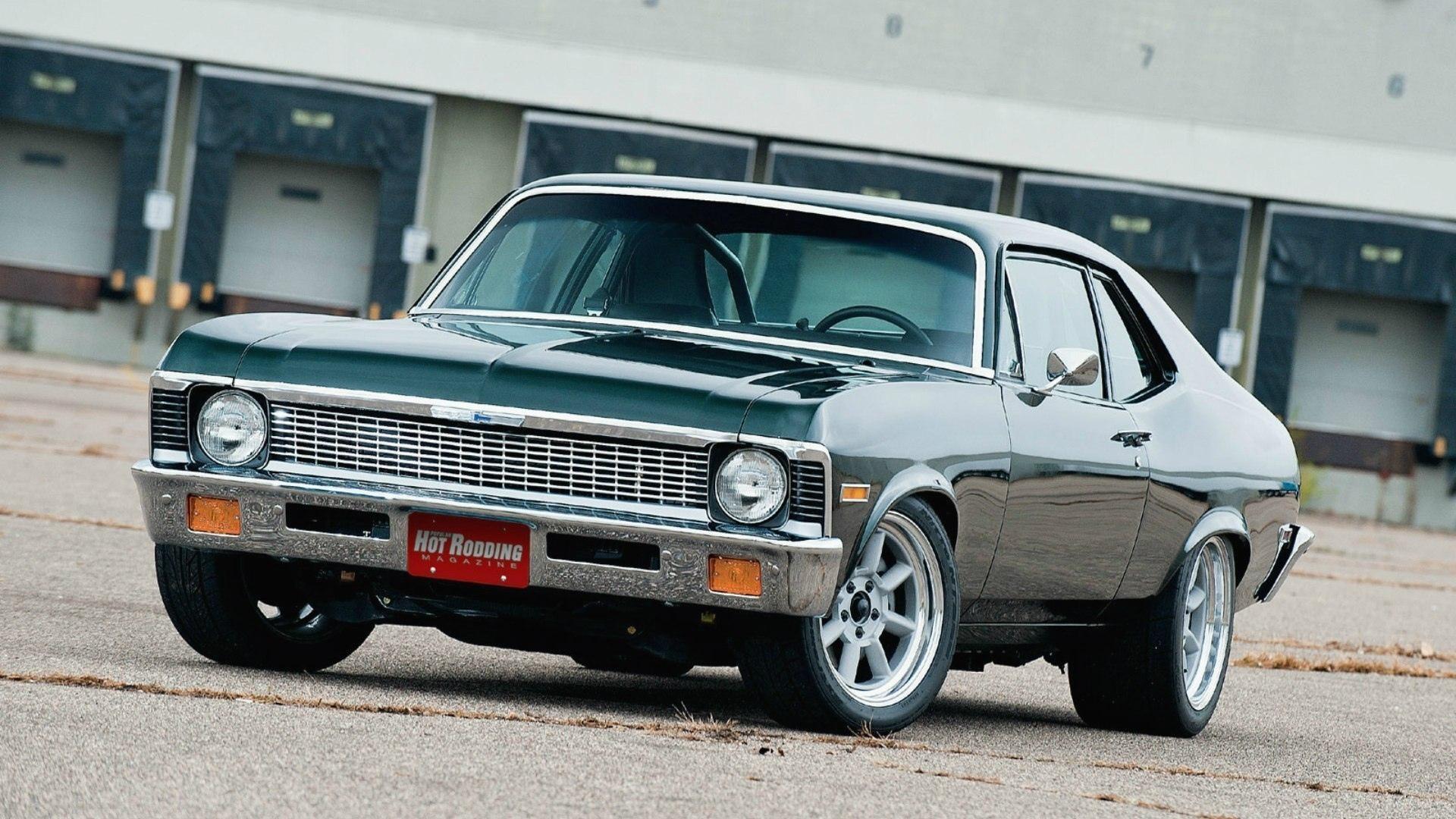 1920x1080 1920x1080 wallpaper, chevrolet, car, muscle, Car, nova, musclecar, wallpaper