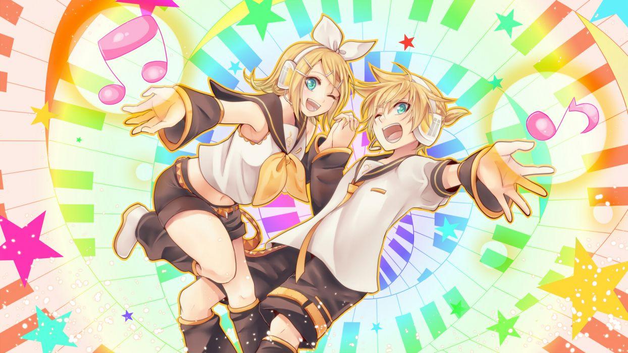 1244x700 Len And Rin Kagamine Wallpaper