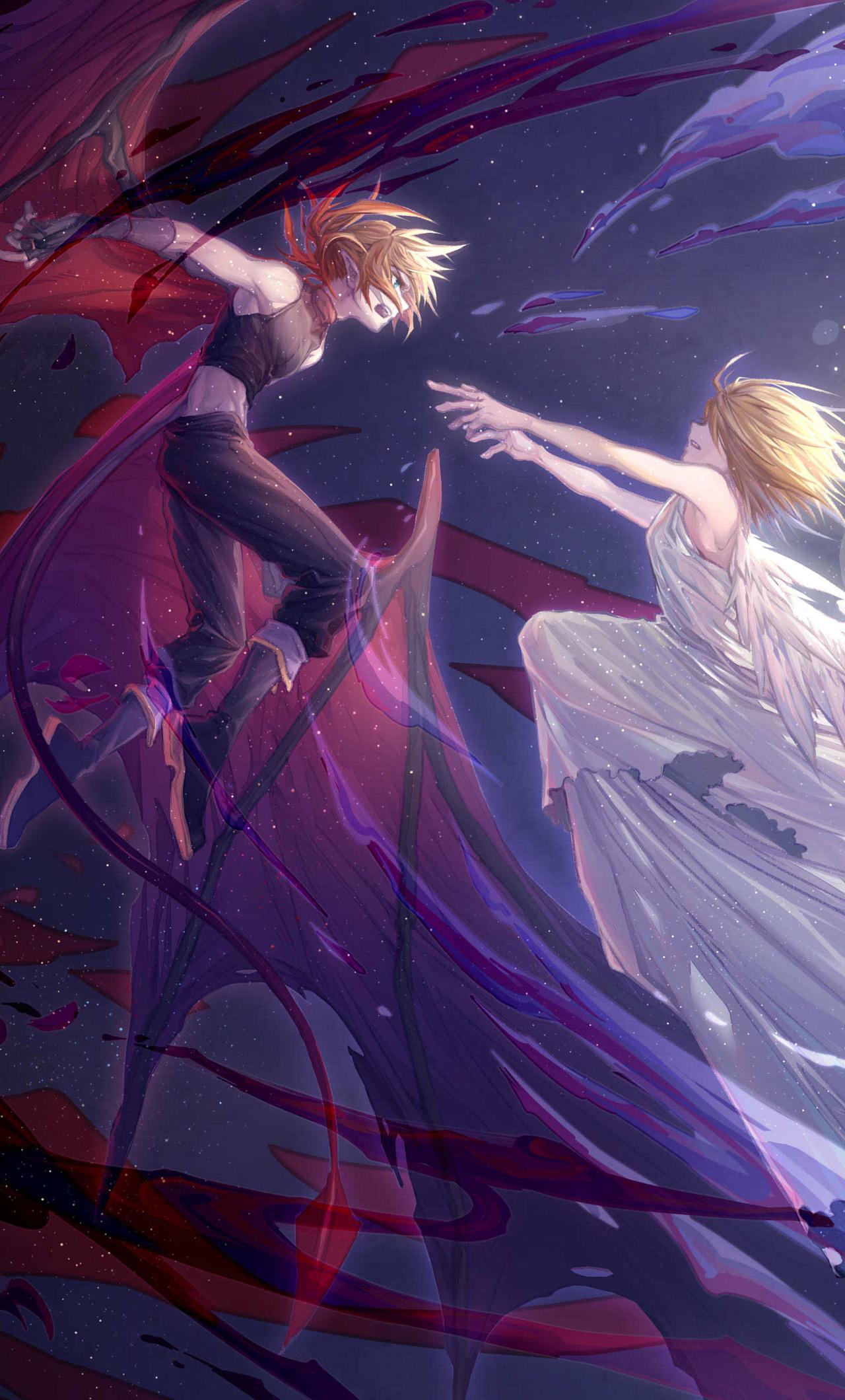 1280x2120 Len Kagamine Rin Kagamine Vocaloid iPhone HD 4k Wallpaper, Image, Background, Photo and Picture