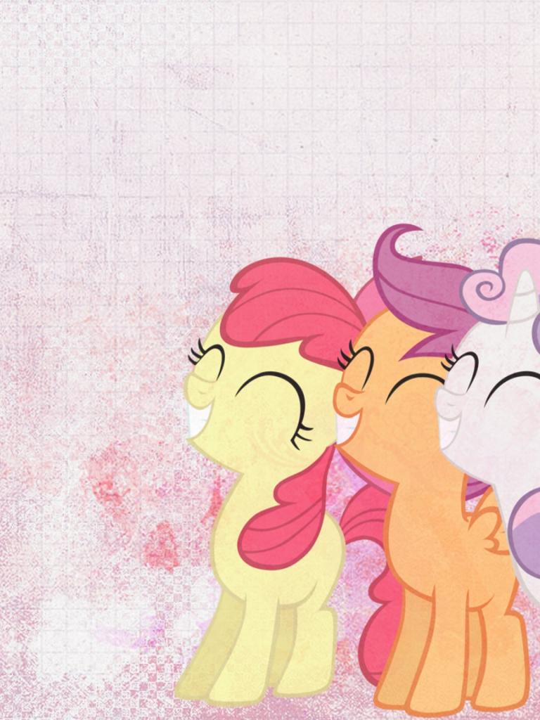 768x1024 Free download Cutie Mark Crusaders Wallpaper by NaczosowyPoniakPL on [2049x1152] for your Desktop, Mobile & Tablet. Explore Cutie Wallpaper. Cute Wallpaper for Laptops, Cute Wallpaper for Girls, Cute Wallpaper Tumblr