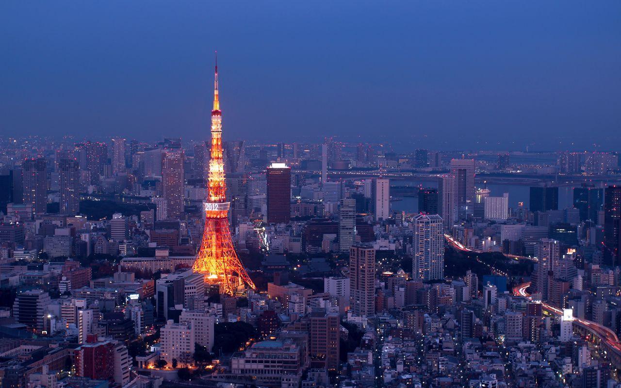 1280x800 Tokyo Skyline - #wallpaper