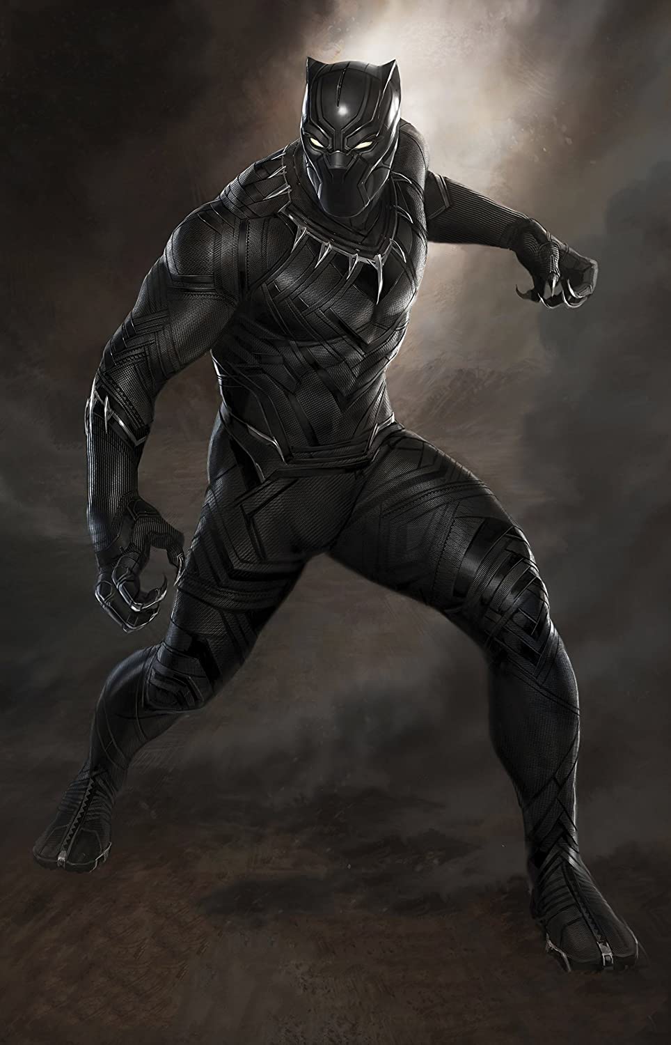 964x1500 Black Panther Movie Poster Limited Print Photo Chadwick Boseman, Michael B. Jordan Size 27x40 : Home & Kitchen
