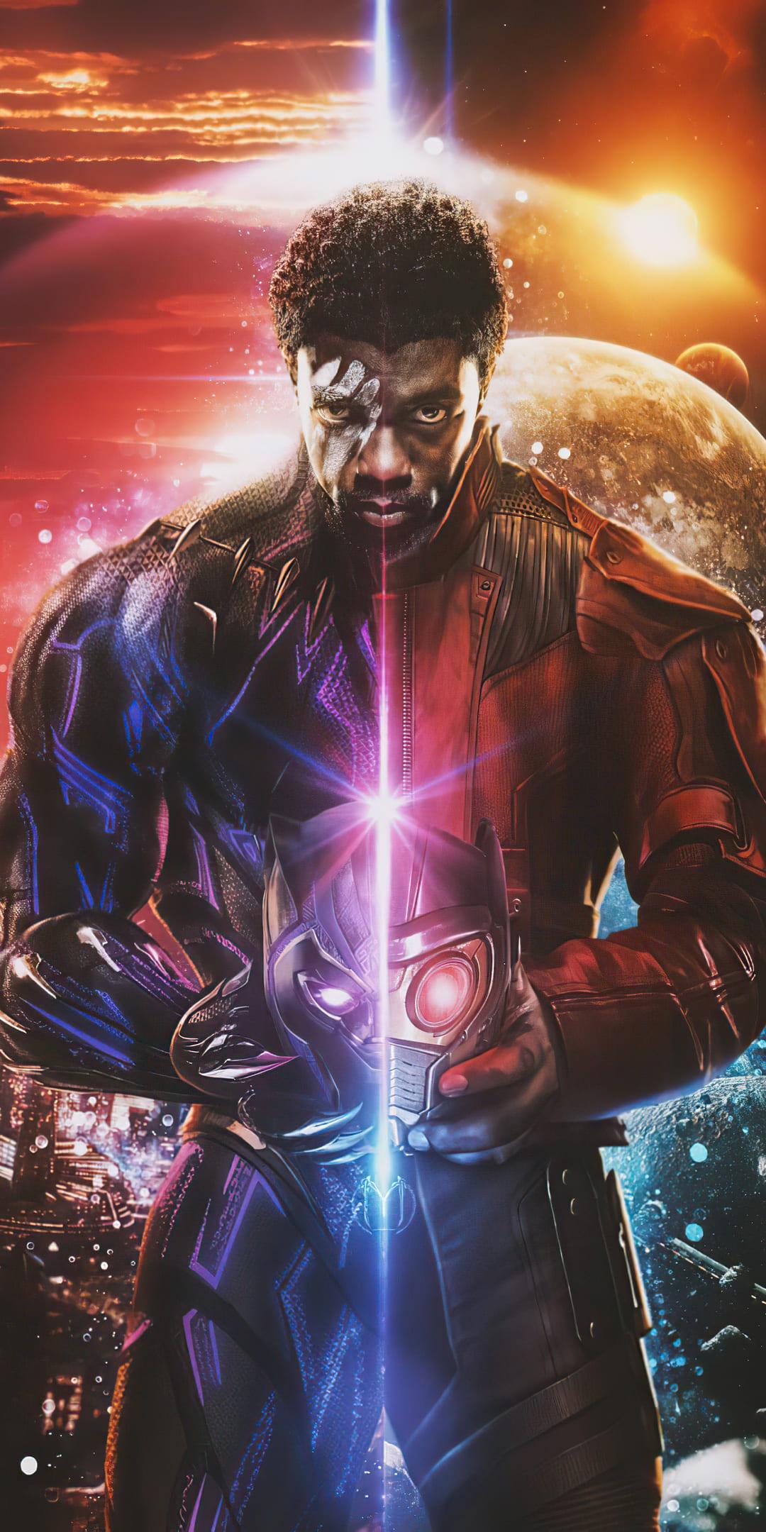 1080x2160 Black Panther Wallpaper Black Panther Background Download