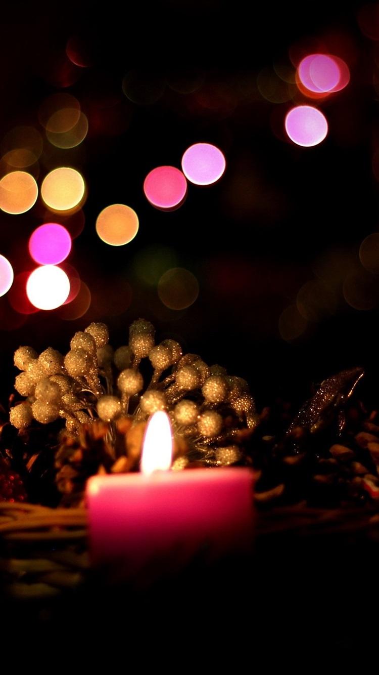 750x1334 Candles Lights, Flame, Night 750x1334 IPhone 8 7 6 6S Wallpaper, Background, Picture, Image