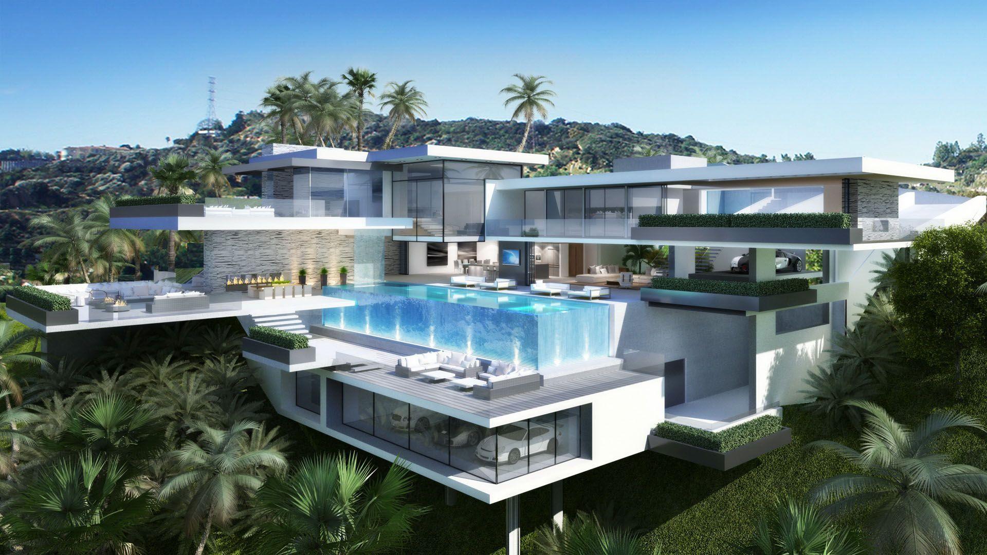 1920x1080 Mega Mansion Wallpaper