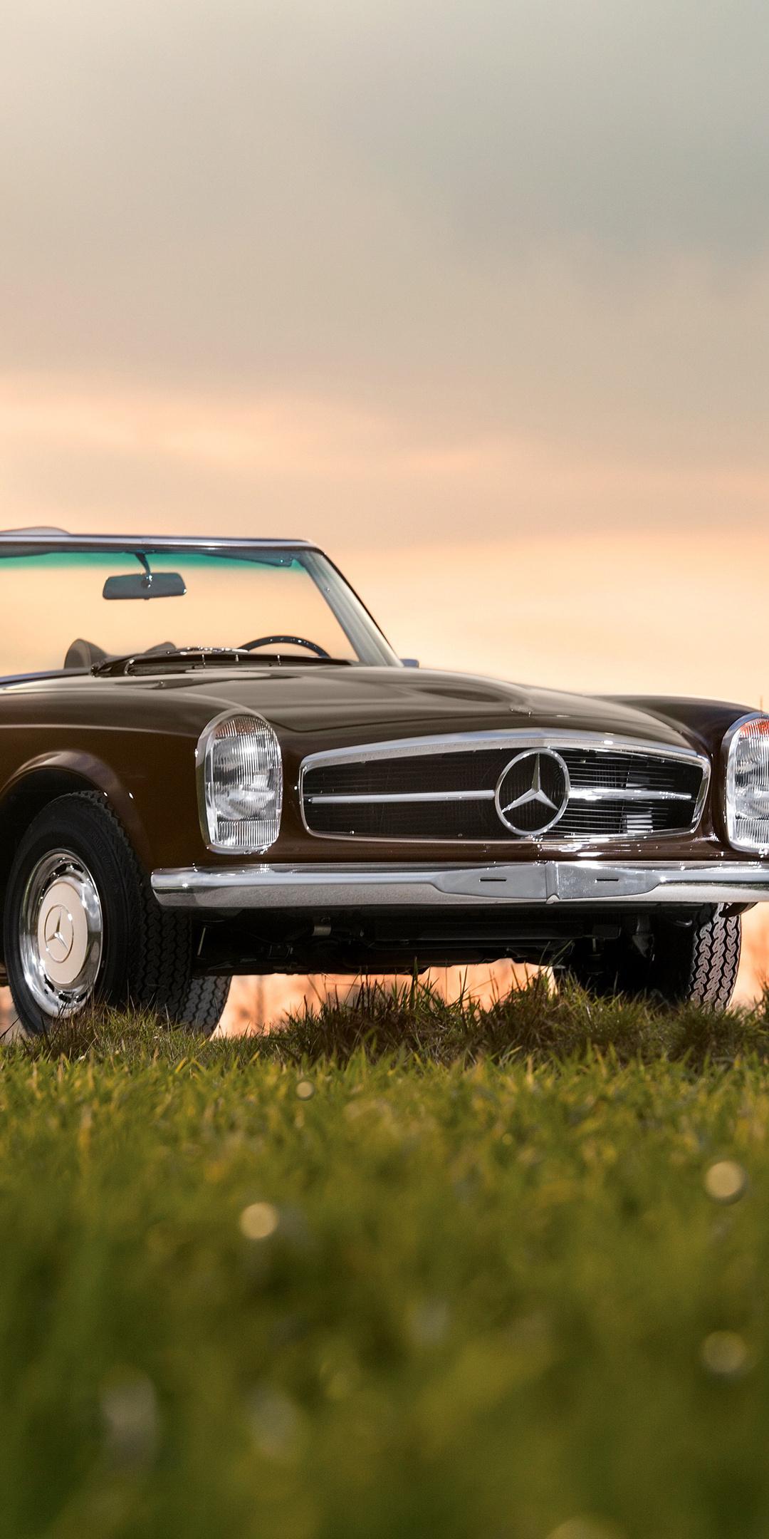 1080x2160 Mercedes Benz 280 SL 1968 One Plus 5T, Honor 7x, Honor view Lg Q6 HD 4k Wallpaper, Image, Background, Photo and Picture