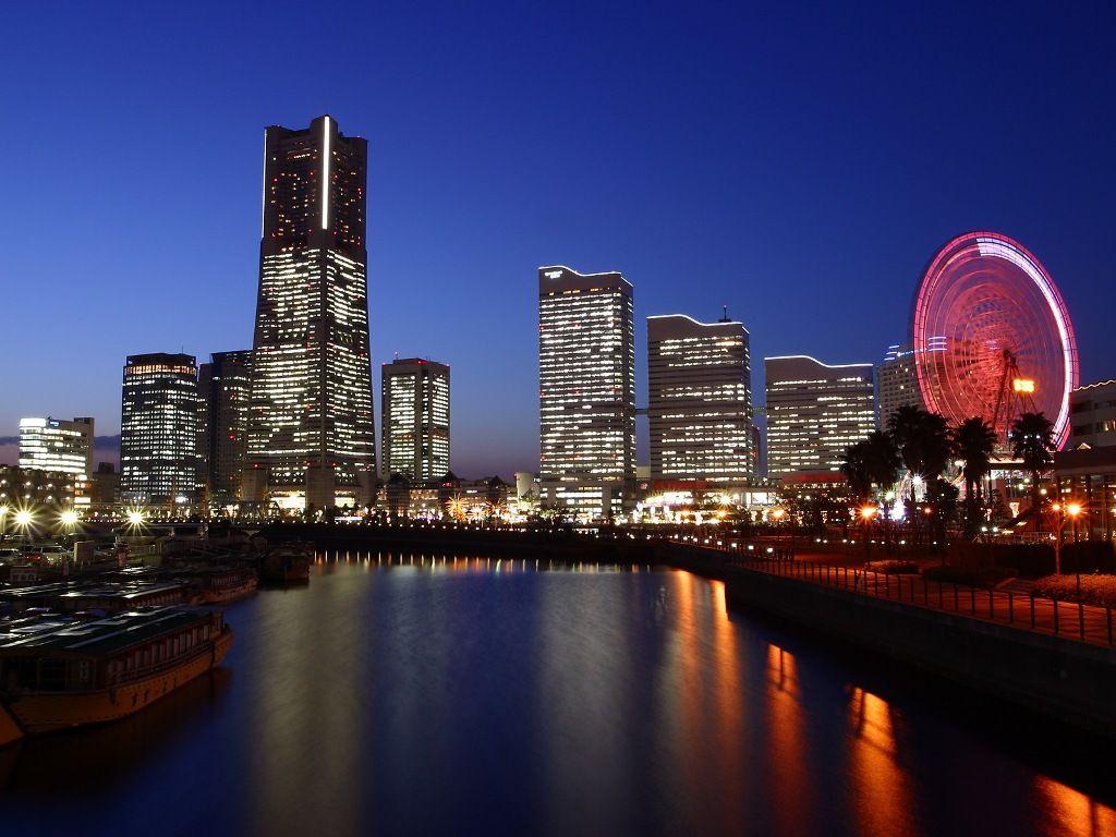 1024x768 Tokyo Skyline HD Wallpaper. Download HD Wallpaper