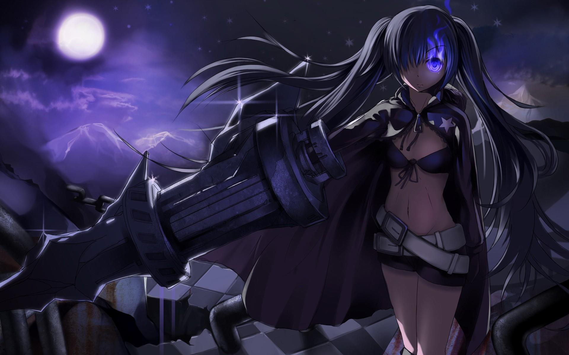 1920x1200 ✼Kawaii✼(Black Rock Shooter) Anime Wallpaper