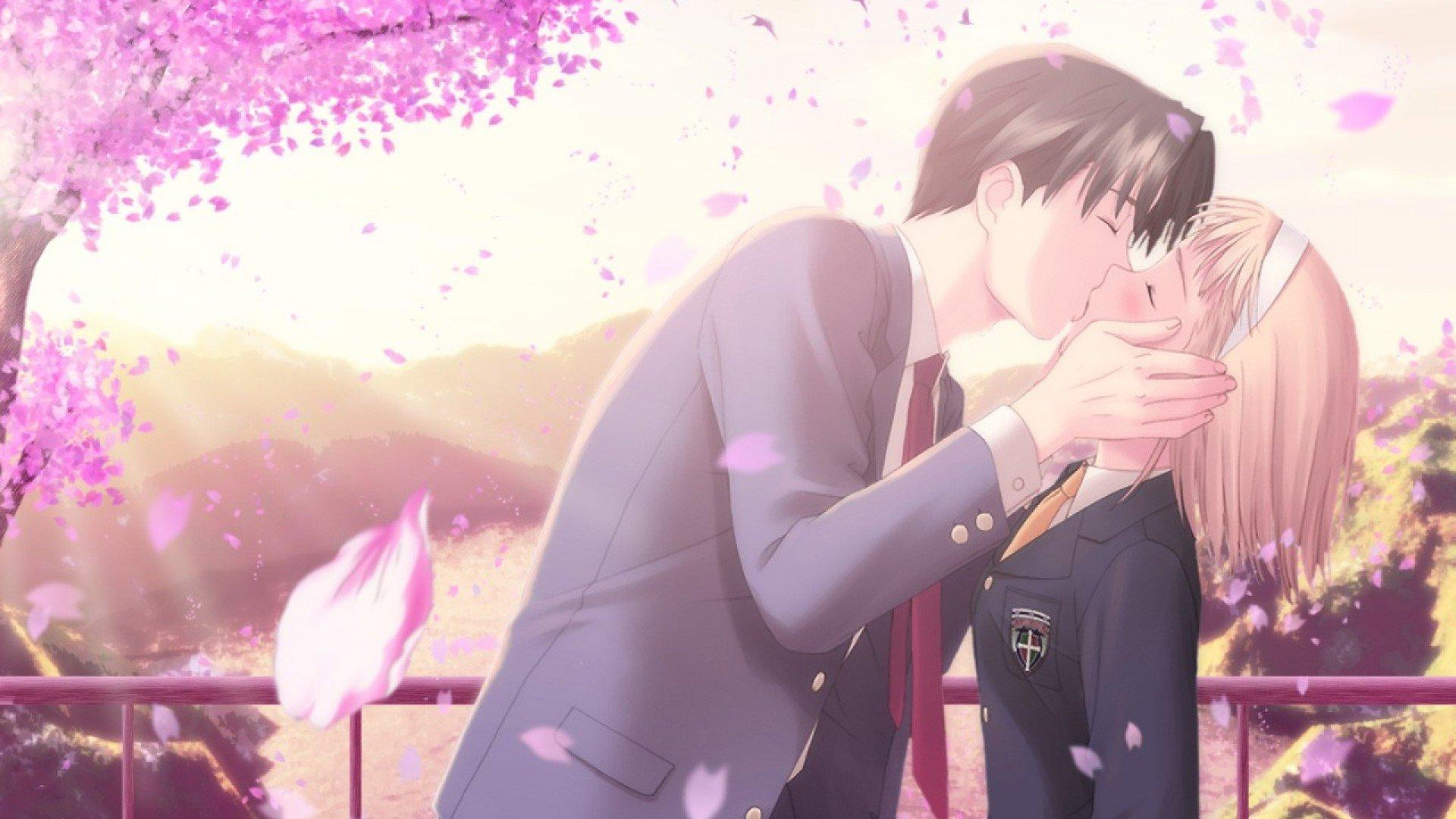 1920x1080 32++ Cute Anime Couple Wallpaper HD