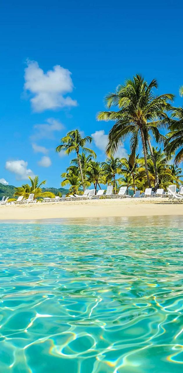 630x1280 Greek beach wallpaper